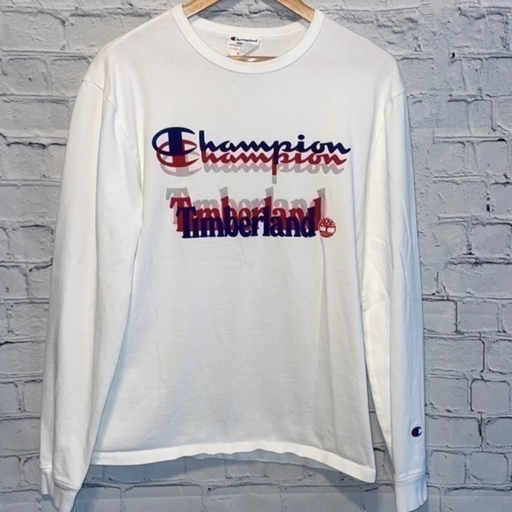 Champion x Timberland Collab long sleeve tee